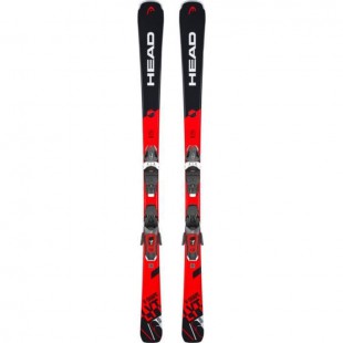 HEAD Skis alpin V-Shape V6 + PR11 GW - Mixte