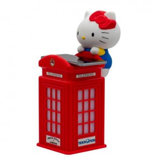 HELLO KITTY Chargeur sans-fil cabine téléphonique London - Rouge