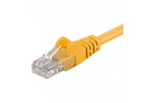 CAT 5-050 UTP JAUNE 0.50m