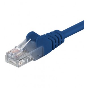 CAT 5-100 UTP Bleu 1m