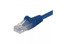 CAT 5-100 UTP Bleu 1m