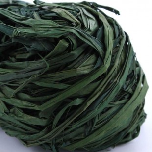 HEYDA Raphia végétal - Vert feuillage - 50g