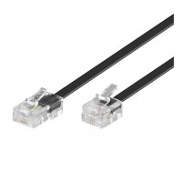 TEL 6P4C-8P4C RJ11-RJ45 300 NOIR 3m