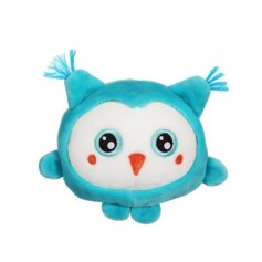GIPSY TOYS Squishimals 10 cm chouette bleue "Hooty"