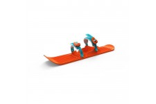 GIZMO RIDERS Luge ski OneFoot - Enfant - Orange