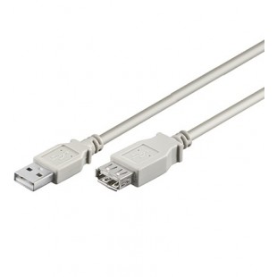 USB Verl AA 030 HiSpeed GRIS 0.3m