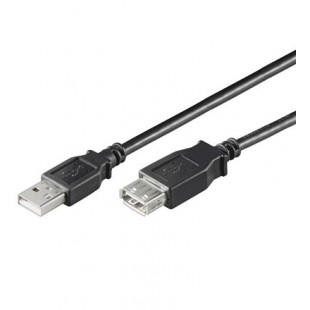 USB Verl AA 030 HiSpeed NOIR 0.3m