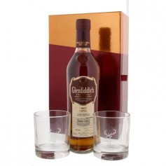Glenfiddich - Malt Master's Edition Sherry Cask - Single Malt Scotch Whisky - 43% - 70 cl - Coffret + 2 verres