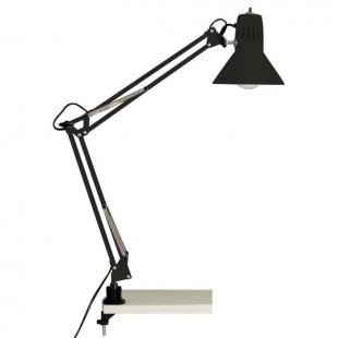 HOBBY Lampe de bureau articulable avec interrupteur et fixation "serre-joint"
