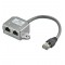 CAT T-Adapter 1x 10/100 BaseT 1x ISDN