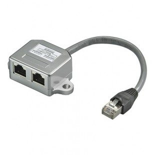 CAT T-Adapter 1x 10/100 BaseT 1x ISDN