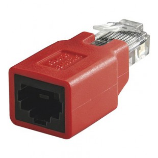 CAT 5 RJ45 1xM 1xF Croisé ADAPTOR