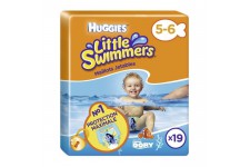 HUGGIES Maxi Pack Little Swimmers - Taille 5/6 - 19 Couches de bain