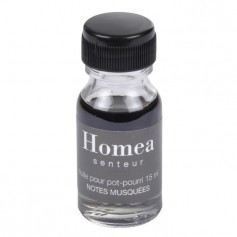 Huile pour pot pourri - 15 ml - Parfum : notes musquées