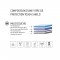 ICHIC Verre trempé Tough Curve Galaxy S6 Edge - Blanc