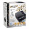 INFOSEC Onduleur haute fréquence Z1 Zenergy Cube EX 400 - 400 VA 3 Prises FR/SCHUKO