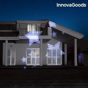 INNOVAGOODS Projecteur décoratif 7 ambiances LED - Pour extérieur/intérieur