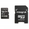 INTEGRAL MEMORY Class 10 Micro SDXC 512GB 80MB/s en vitesse de transfert + adaptateur SDHC/SDXC
