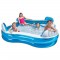 INTEX Piscine gonflable avec 4 sieges pour enfant et famille - 2,29x2,29x0,66m