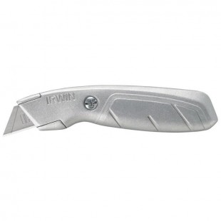 IRWIN Couteau en aluminium avec lame fixe