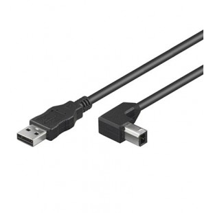 USB AB 050 90° HiSpeed 0.5m