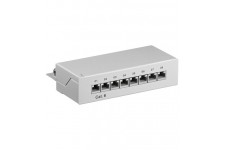 CAT PATCH PANEL CAT6 8 PORT BEIGE