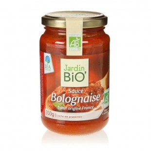 JARDIN BIO Sauce bolognaise boeuf bio - 350g