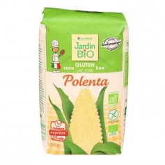 JARDIN BIO Semoule de mais Polenta sans gluten bio - 500 g