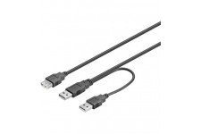 USB Verl AA 030 HiSpeed Y-Power 0.3m