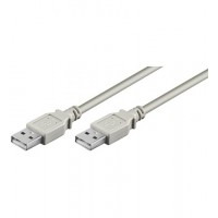 Lot de 10 - USB AA 300 LC HiSpeed 2.0 GRIS 3m