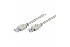 Lot de 10 - USB AA 300 LC HiSpeed 2.0 GRIS 3m