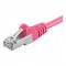 CAT 5-300 SFTP MAGENTA 3m