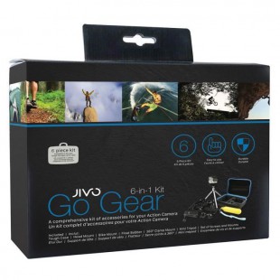 Jivo Kit d' accessoires GoGear 6-in-1 pour Action cam