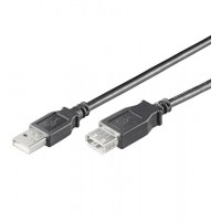 Lot de 10 - USB Verl AA 180 LC HiSpeed2.0 SCHW 1.8m