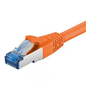 CAT 6a-100 SSTP PIMF ORANGE 1m