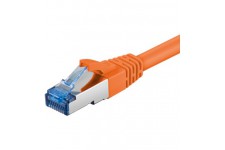 CAT 6a-100 SSTP PIMF ORANGE 1m