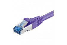 CAT 6a-200 SSTP PIMF VIOLET 2m