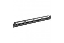 CAT PATCH PANEL CAT6 24 PORT UNSHIELDED