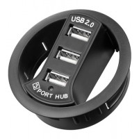 USB - HUB mounting HUB 3 Port 60mm