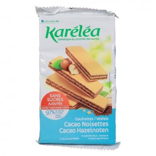 Karéléa Gaufrettes cacao noisettes - 200 g