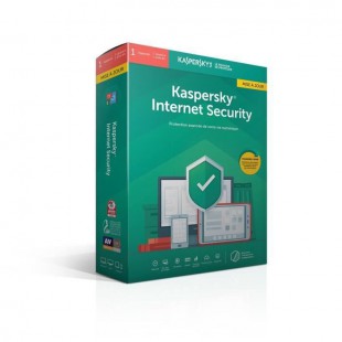 KASPERSKY Internet Security 2019 mise a jour, 1 poste, 1 an