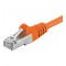 CAT 5-025 FTP ORANGE 0.25m