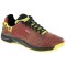 KEMPA Chaussures de handball Attack Two Contender - Homme - Rouge tomate et jaune fluo