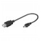 USB ADAP A-F/MINI-B 5 broches M 0.20m