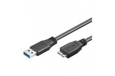 USB 3.0 Micro-B 180 SCHWARZ 1.8m