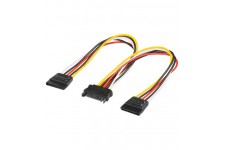 cable PC interne prise SATA M vers prise 2 SATA F