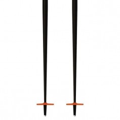 KERMA Bâton de ski Speed - 130 cm - Noir et orange