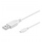 USB MICRO-B 180 BLANC 1.8m