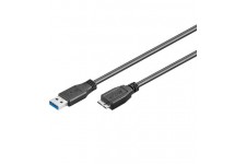 USB 3.0 Micro-B 100 SCHWARZ 1m