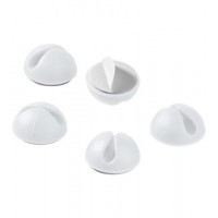 Câble management 5pcs set BLANC